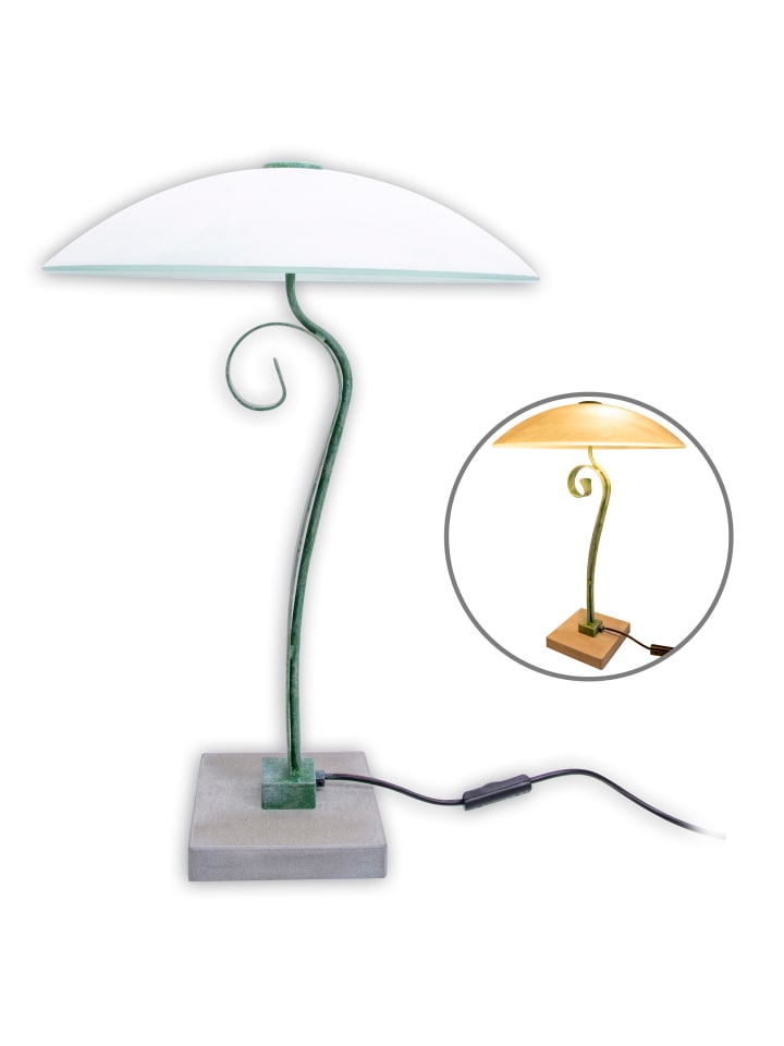 näve Tischleuchte in grün - (L)45 cm x (B)45 cm x (H)64 cm günstig kaufen onesize