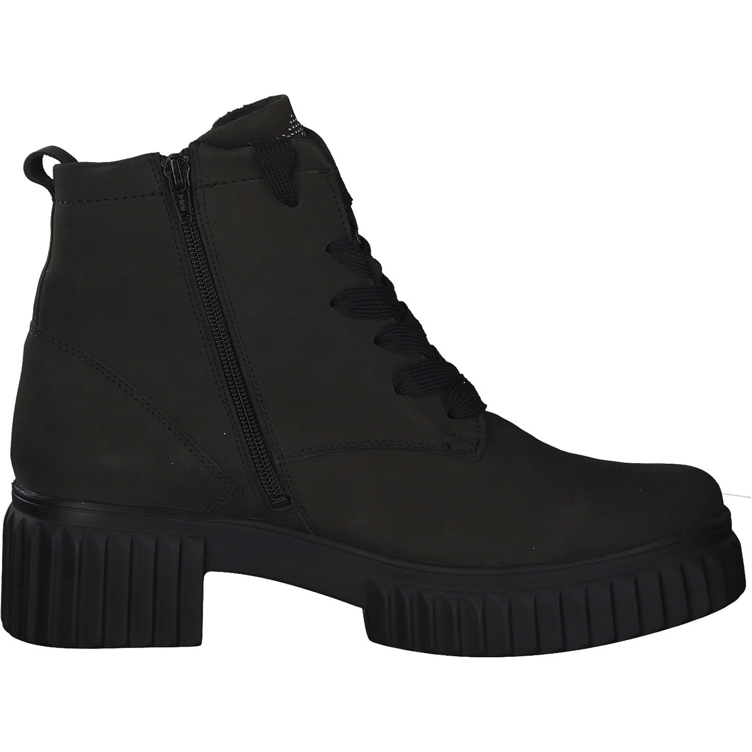 Waldläufer Nala 789802, Schnürstiefeletten, Damen, Grau (Schiefer)