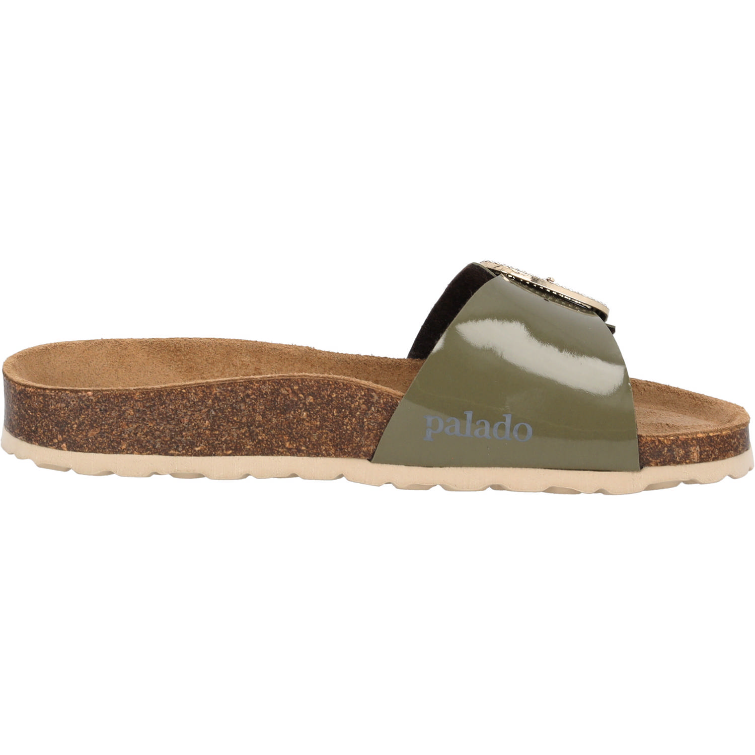 Palado Malta BX by Sila Sahin, Pantoletten, Damen, Khaki Lack