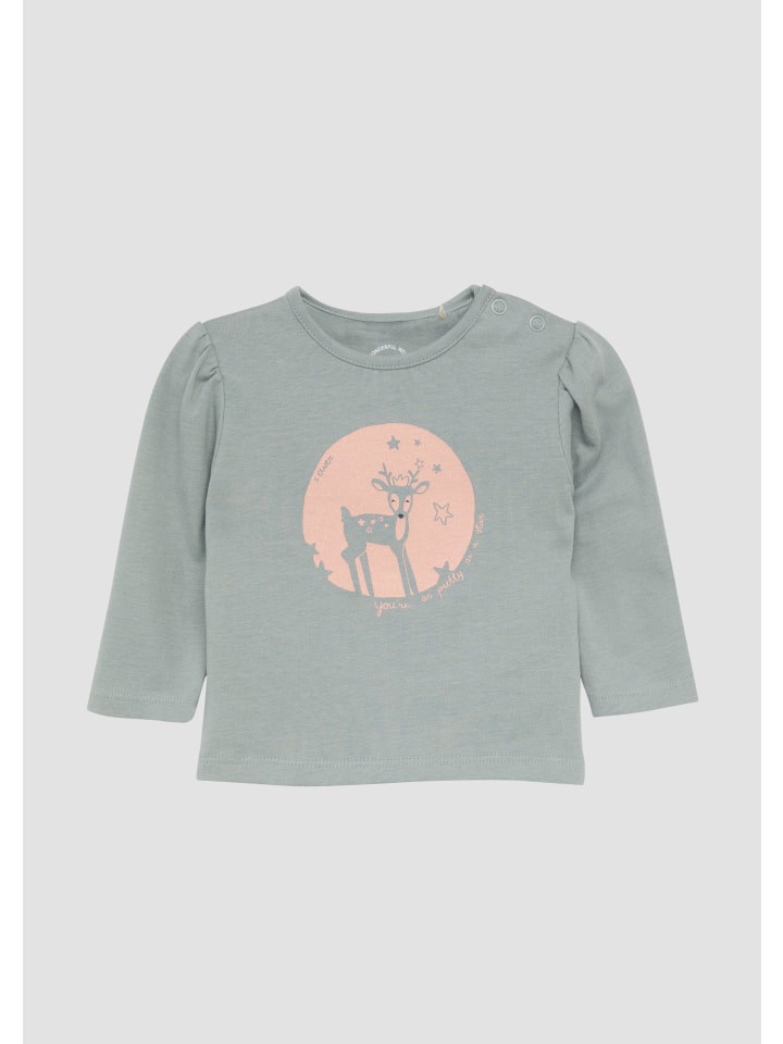 s.Oliver T-Shirt langarm in Blau günstig kaufen