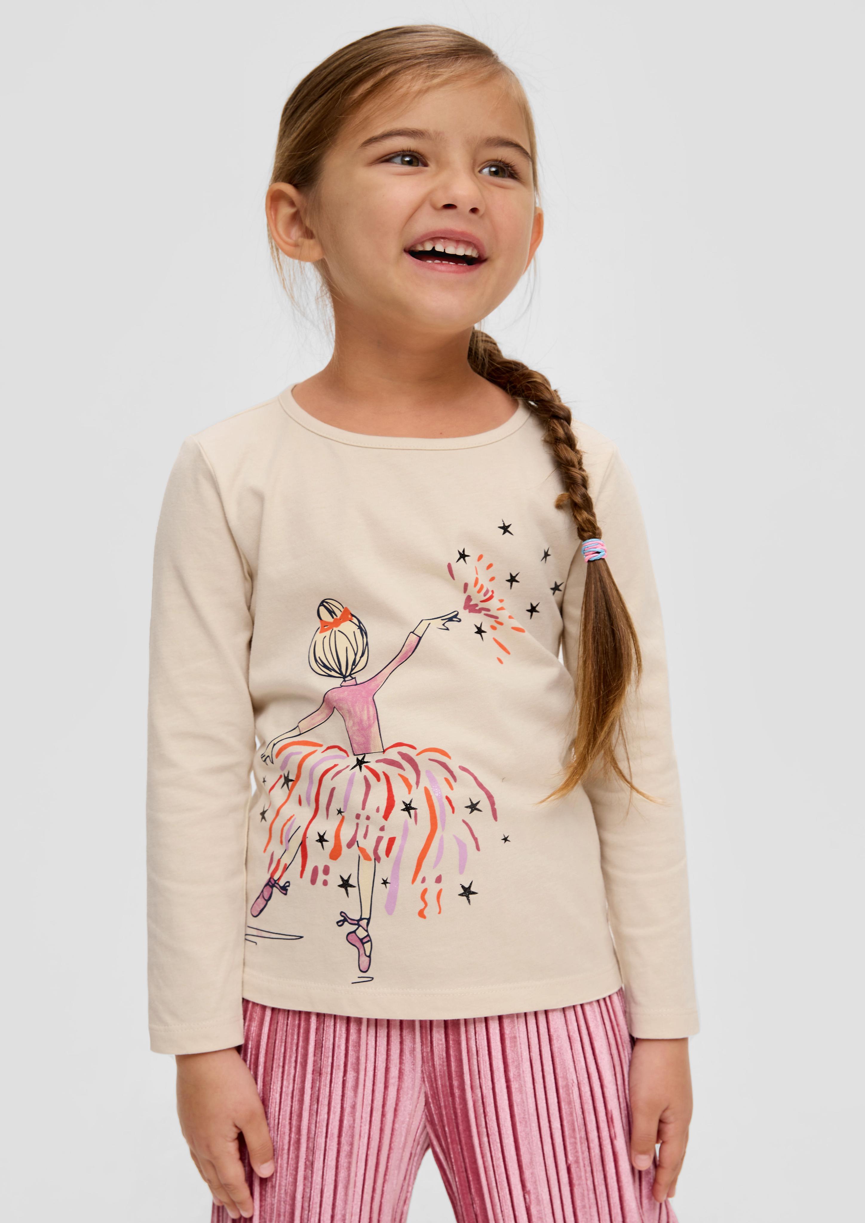 Longsleeve mit Effektprint  2137350-0805