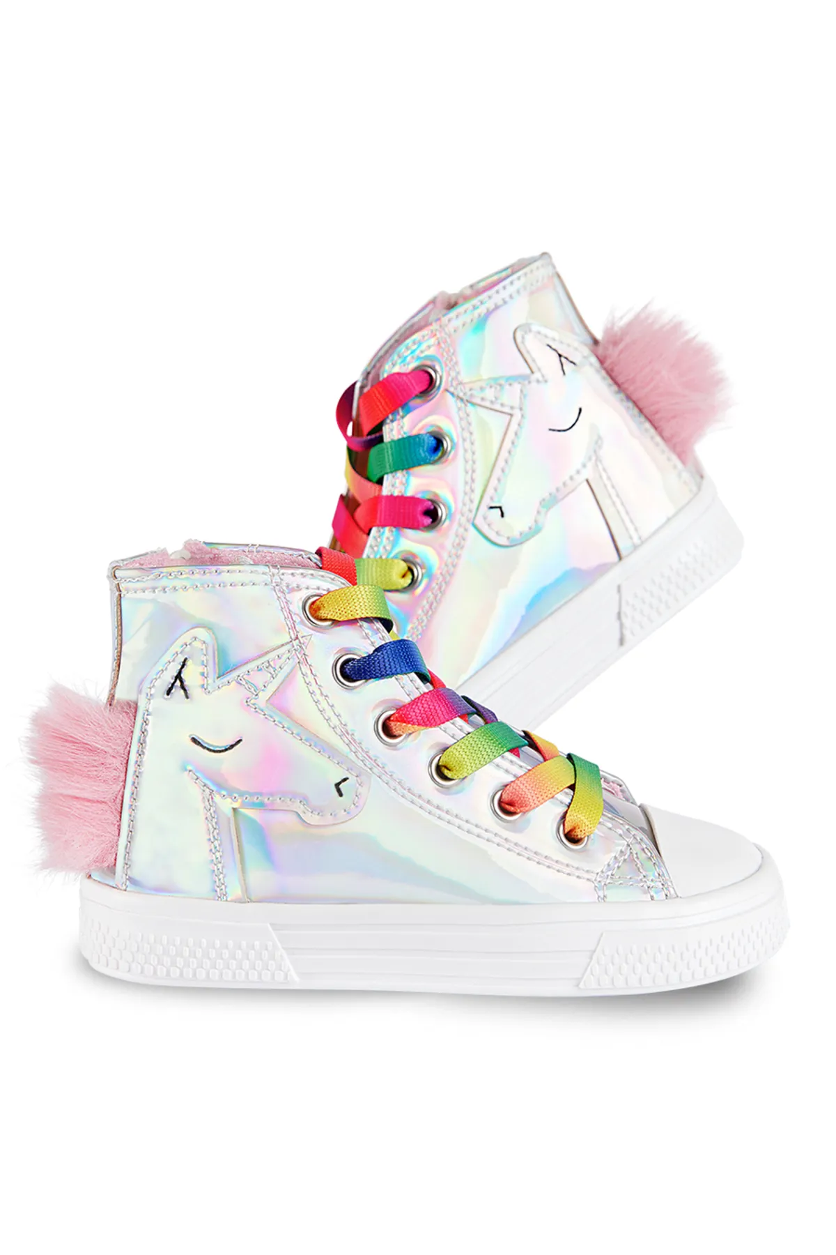 Denokids  Einhorn Hologramm Mädchen Sneakers