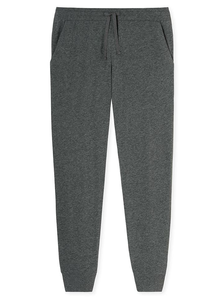 Schiesser Pyjama in Anthrazit günstig kaufen