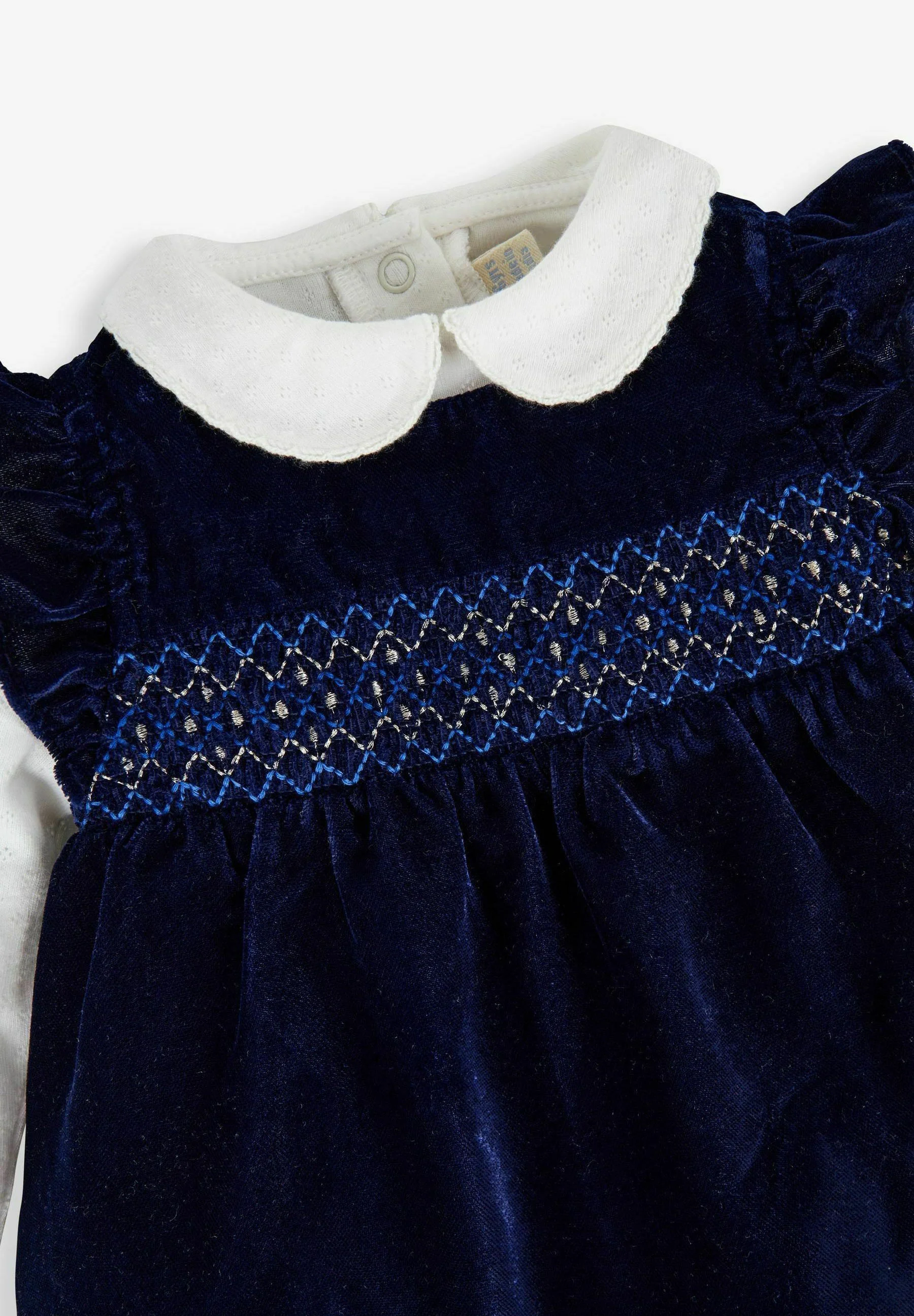 JoJo Maman Bébé CONJUNTO DE 2 PIEZAS CON FRANJA - Vestido de verano