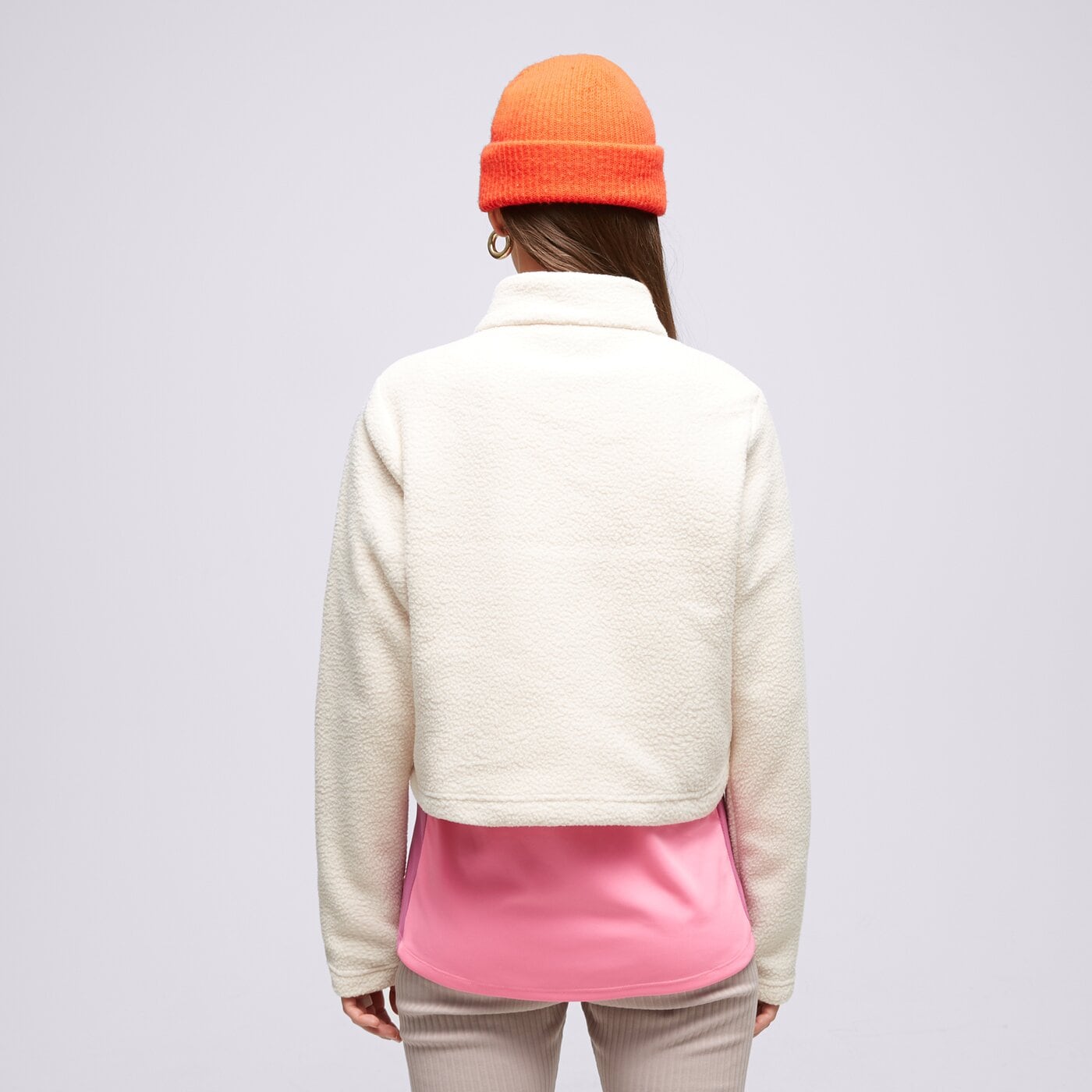 ELLESSE SWEATSHIRT MIT REIßVERSCHLUSS   SENATORE OFF WHT 1/2 Beige