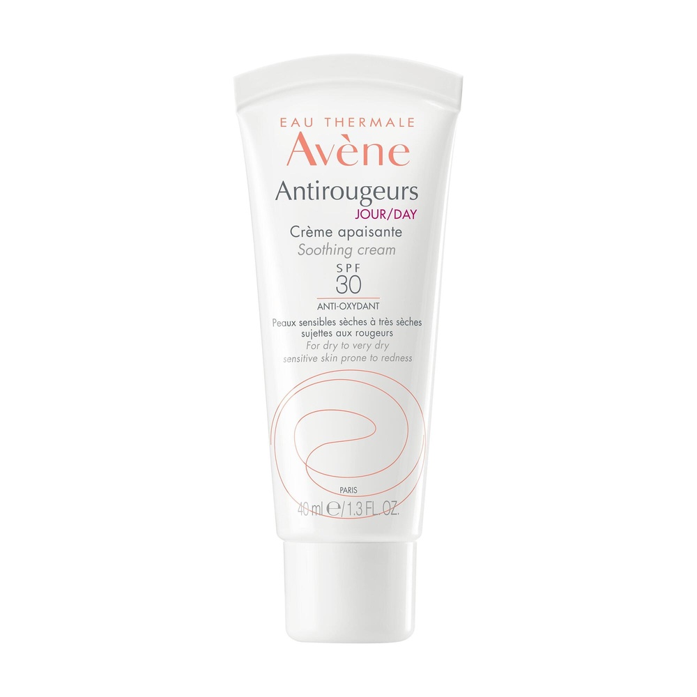 Avène ANTIROUGEURS Crème apaisante SPF30 40ml Crème apaisante