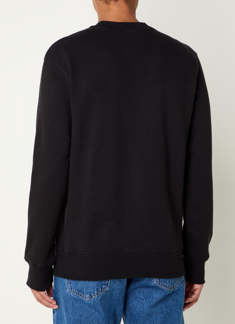 Calvin Klein Chenille sweater with logo embroidery