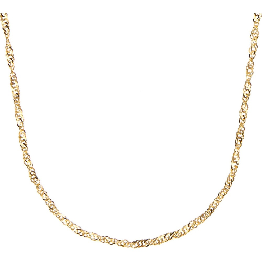 FAVS Chaînette 375 Or jaune collier