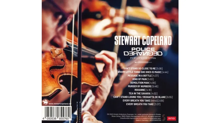 Police Deranged For Orchestra Digipak
