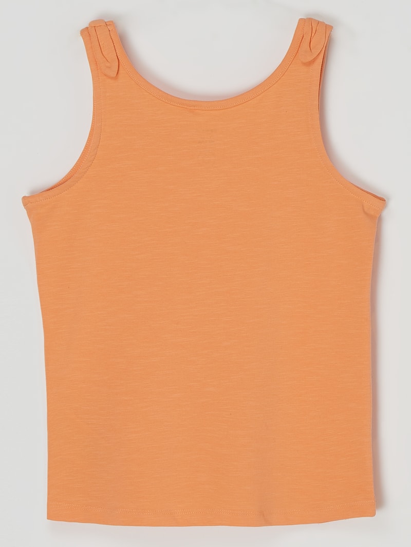 Top mit Stretch-Anteil Modell 'Jara' in orange