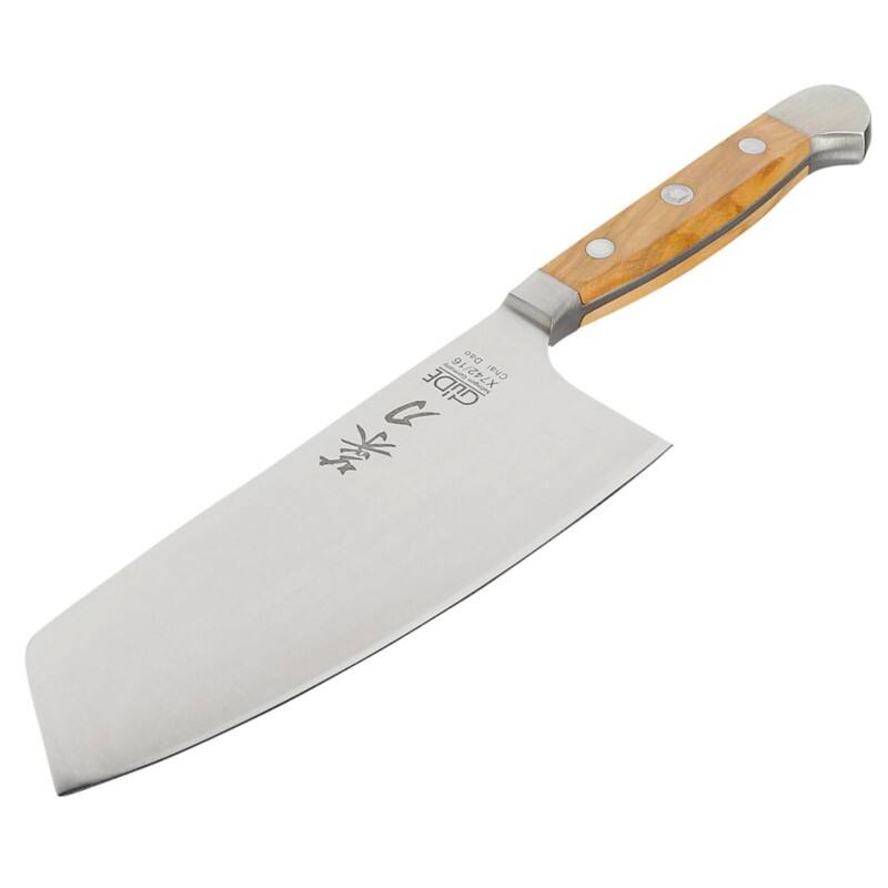 GÜDE Messer Stahl, Holz X742/16 Braun, Silber