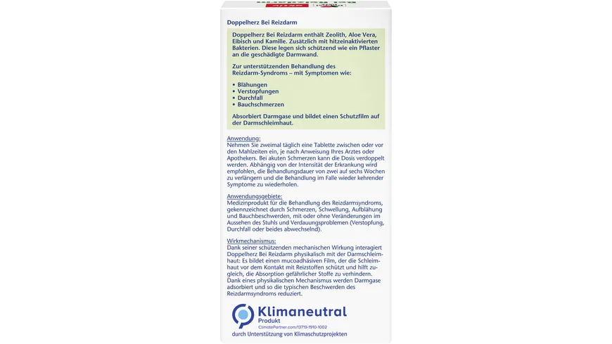 Doppelherz Bei Reizdarm