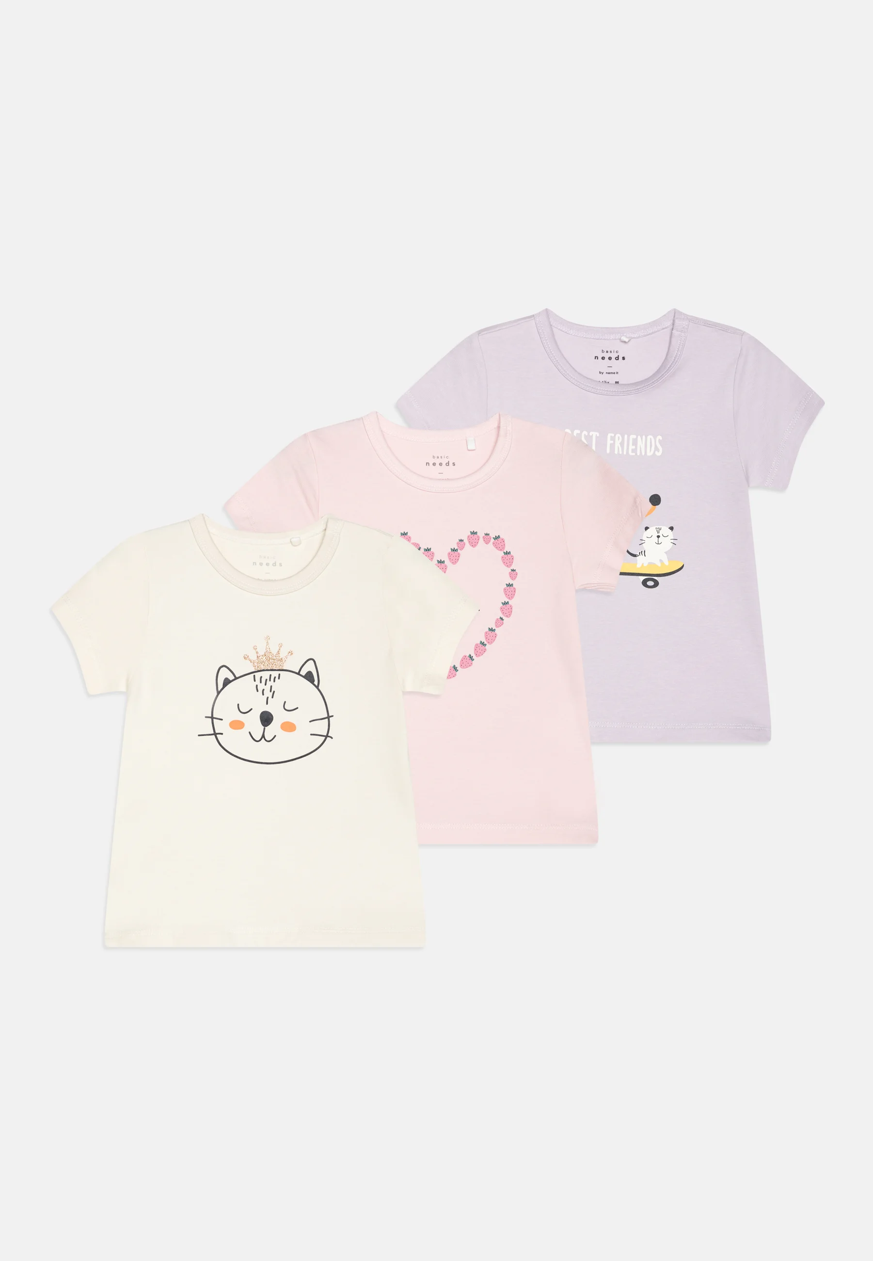 Name it NBFVUBIE BOX 3 PACK - Camiseta básica