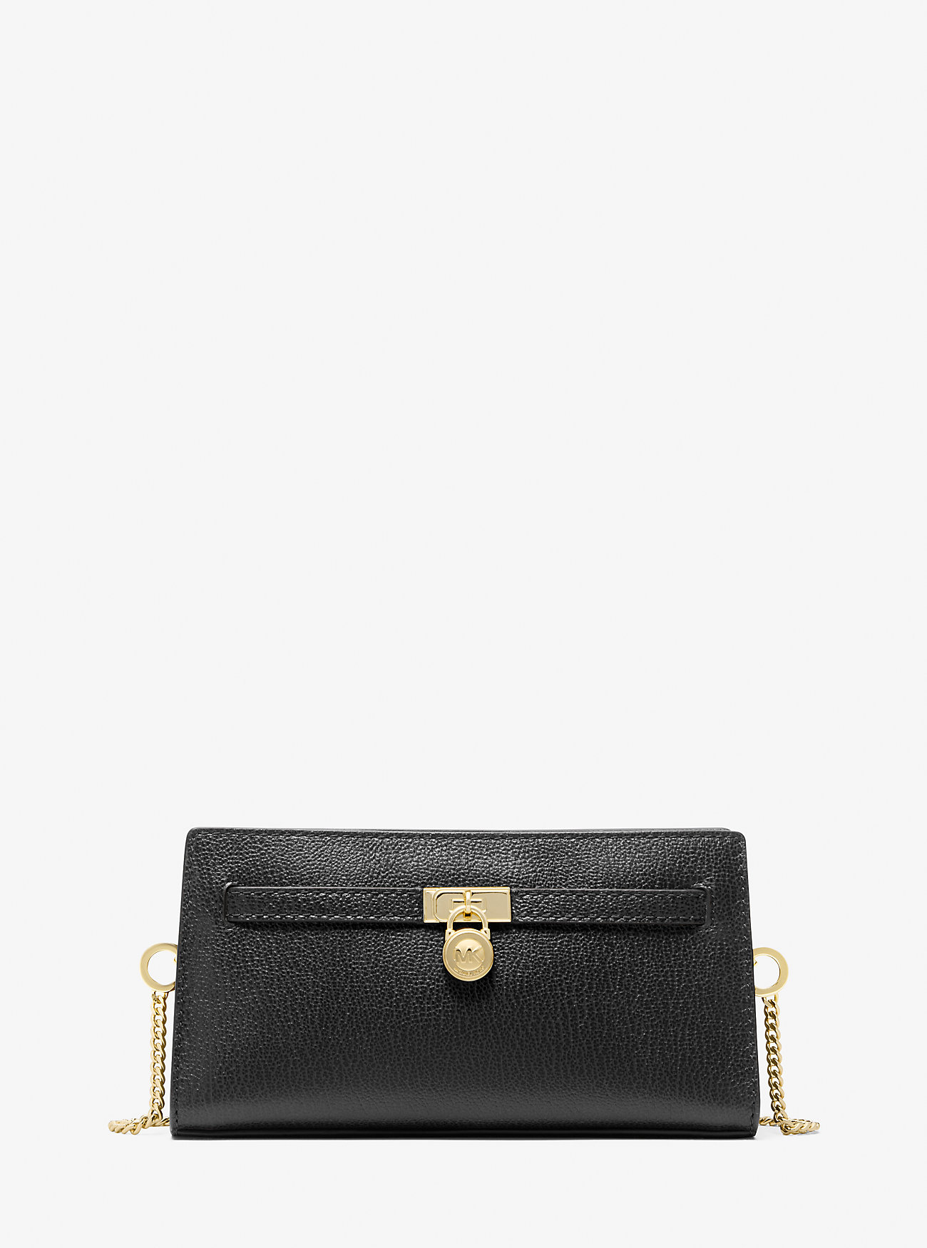Hamilton Moderne ekstra liten konverterbar crossbody-veske med signaturlogo – SVART