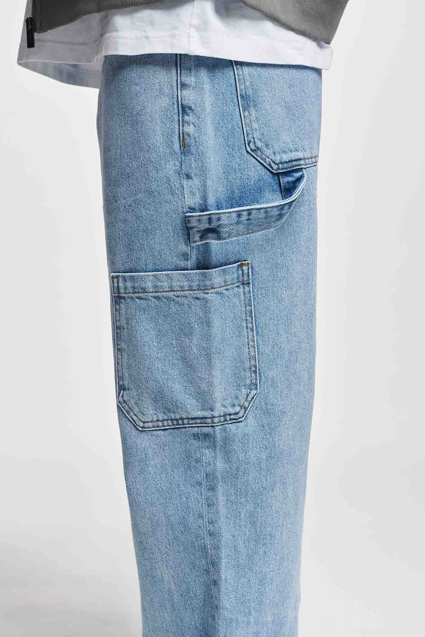 2Y Studios ELADAN WORKER BAGGY - Vaqueros holgados