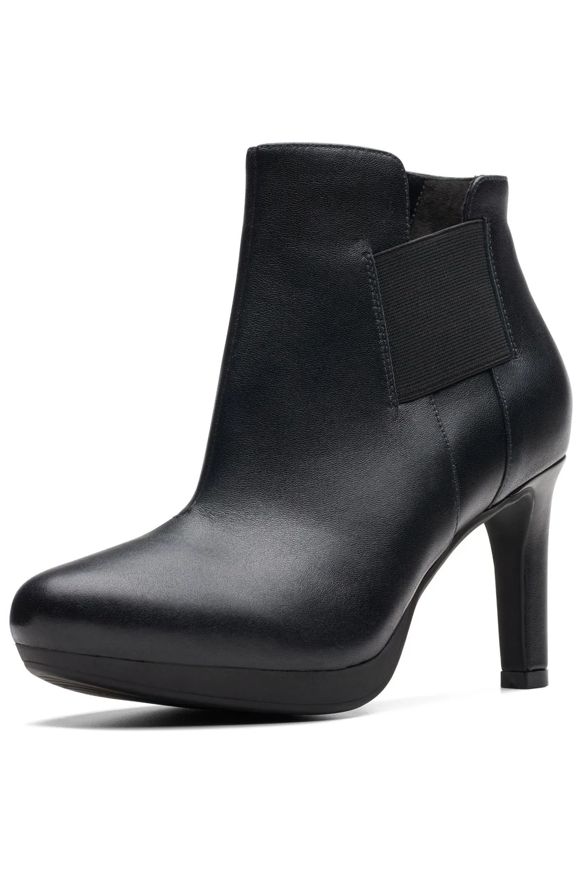 CLARKS  Stiefelette - Schwarz - Pfennigabsatz/Stiletto