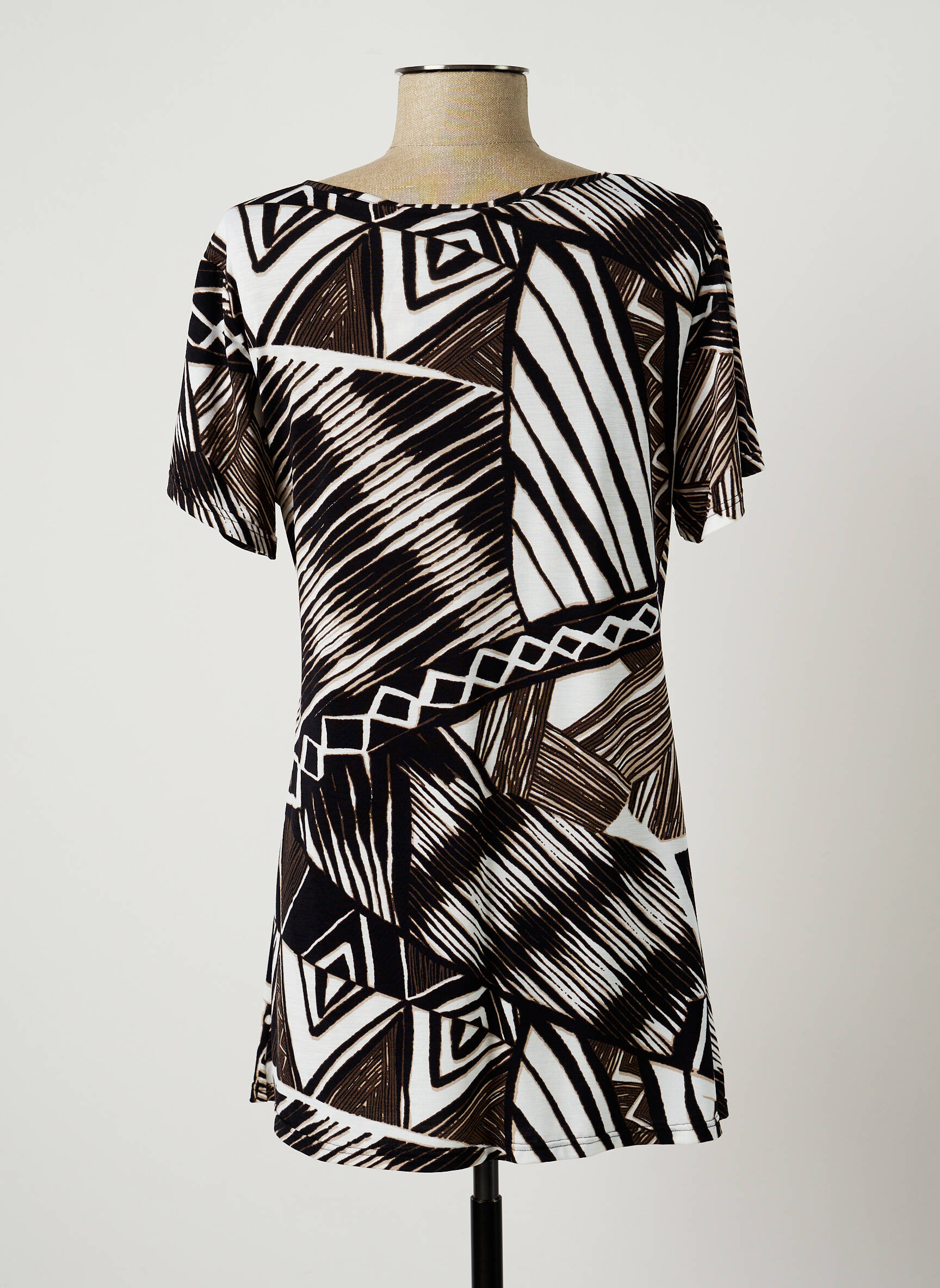 Jumfil Tuniquemanchecourte Femme couleur noir
