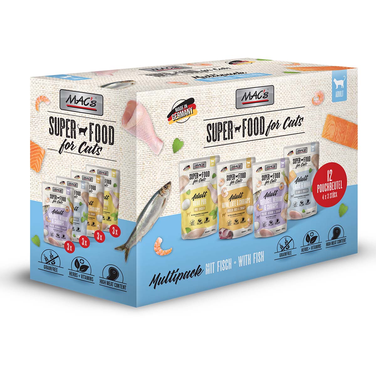 MAC's Cat Multipack mit Fisch günstig kaufen