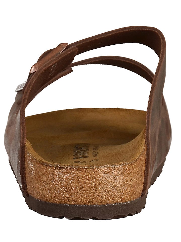 Birkenstock Leder-Pantoletten 