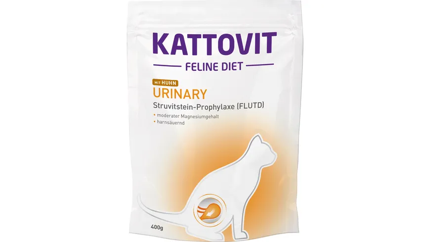 Kattovit Katzentrockenfutter Feline Urinary Huhn 400 g
