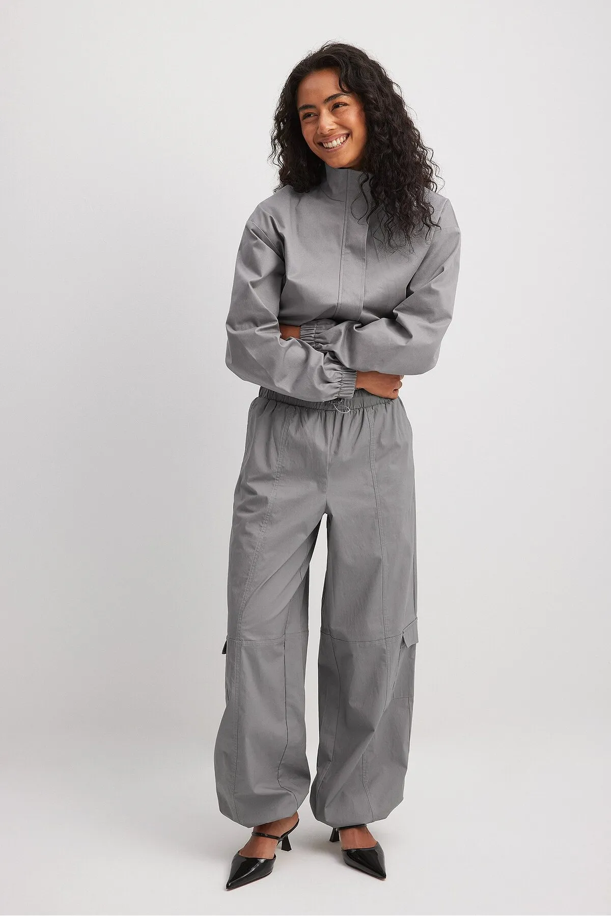 NA-KD  Cargohose mit lockerer Passform