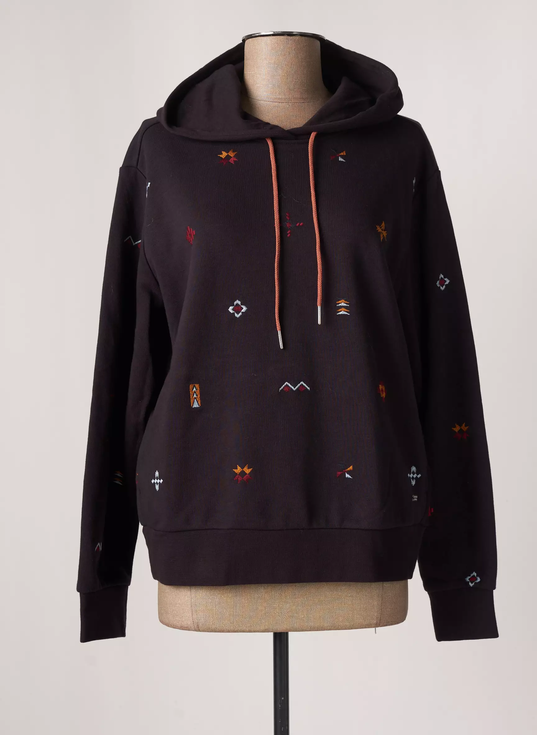 Scotch Soda Sweat Capuche Femme couleur noir