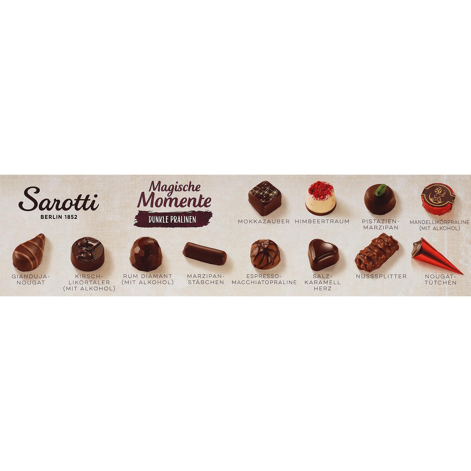 Sarotti Magische Momente Dunkle Pralinen 210g