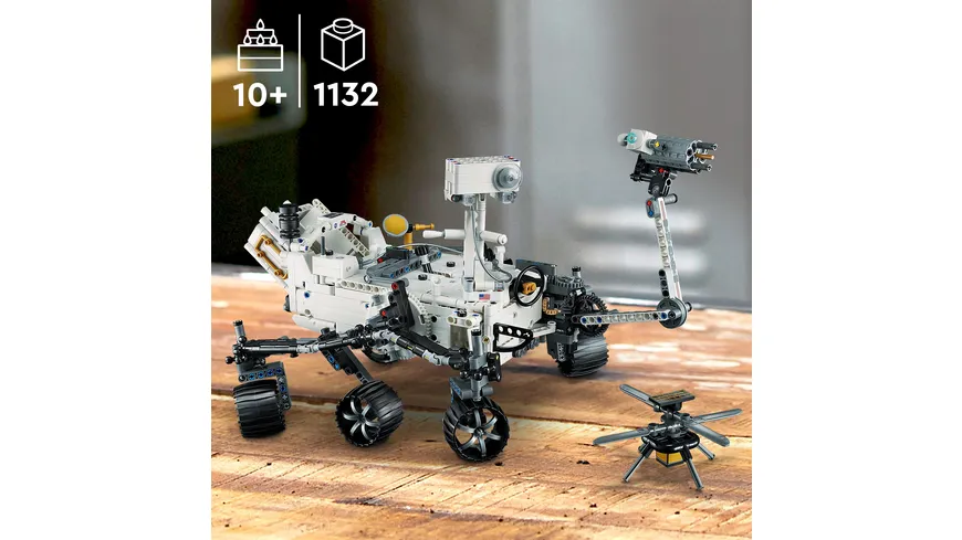LEGO Technic 42158 NASA Mars Rover Perseverance Weltraum Spielzeug Set