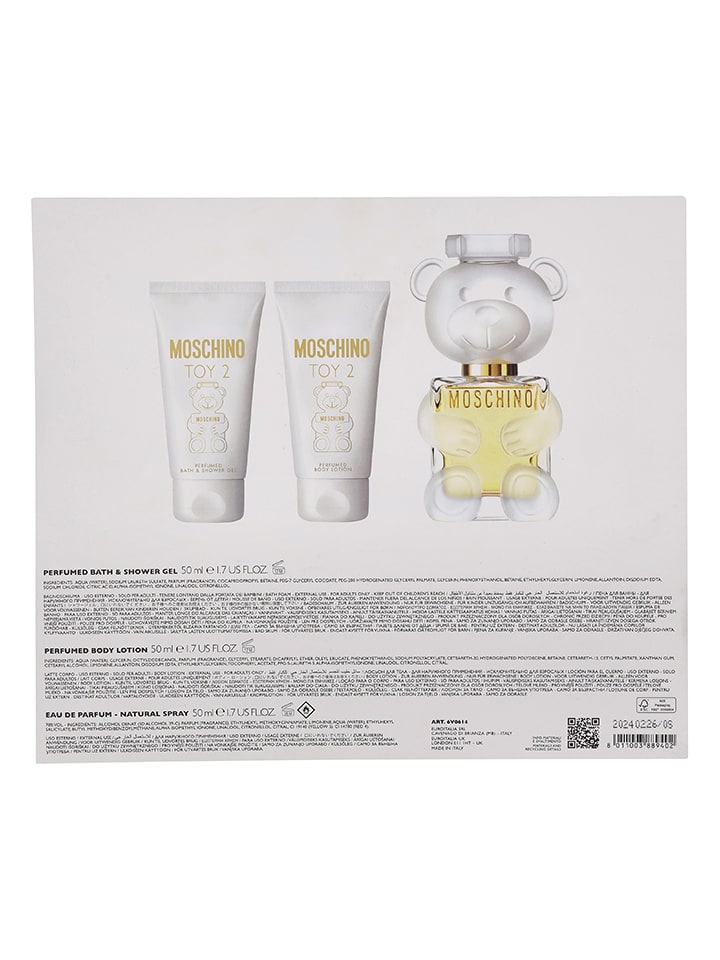Moschino 3tlg. Set: 