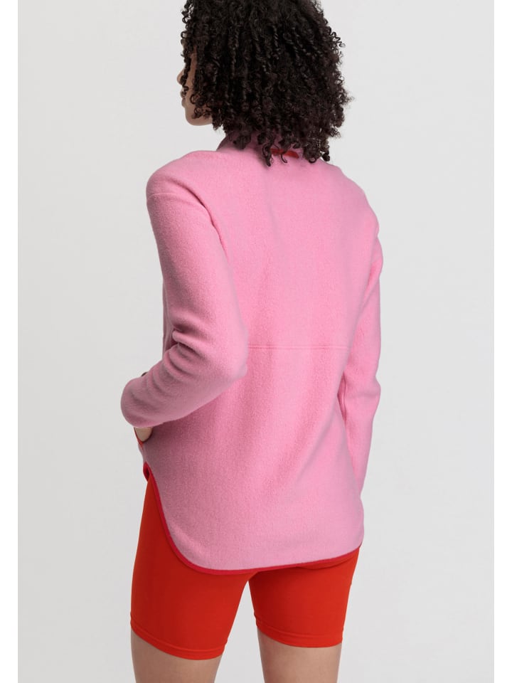 Hessnatur Fleece-Jacke in dahlie günstig kaufen S