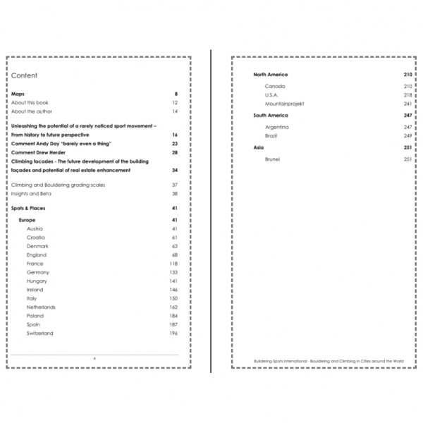 Buildering-Spots - A Guidebook for Buildering Worldwide - Kletterführer