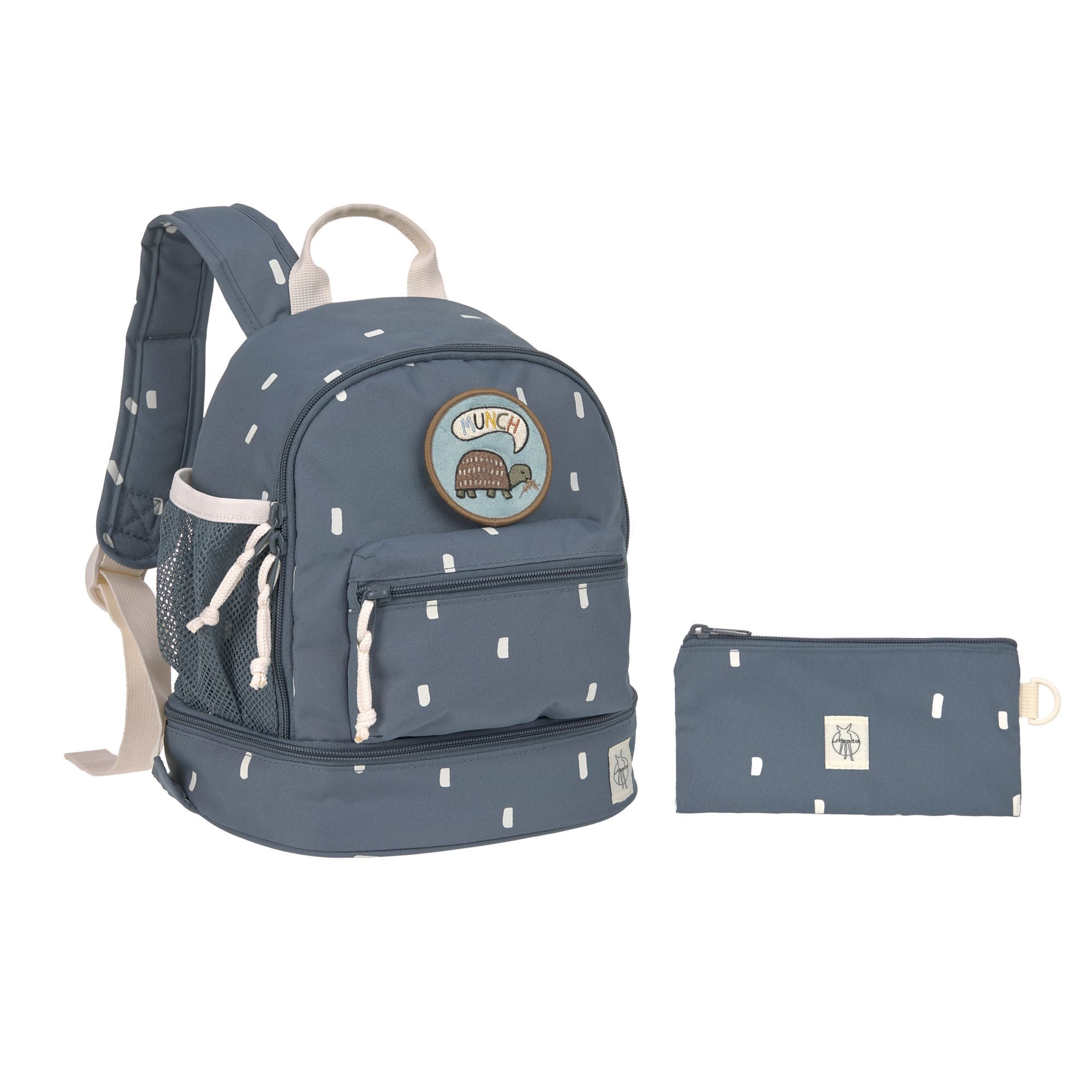 Kindergartenrucksack Mini - Happy Prints, Dunkelblau