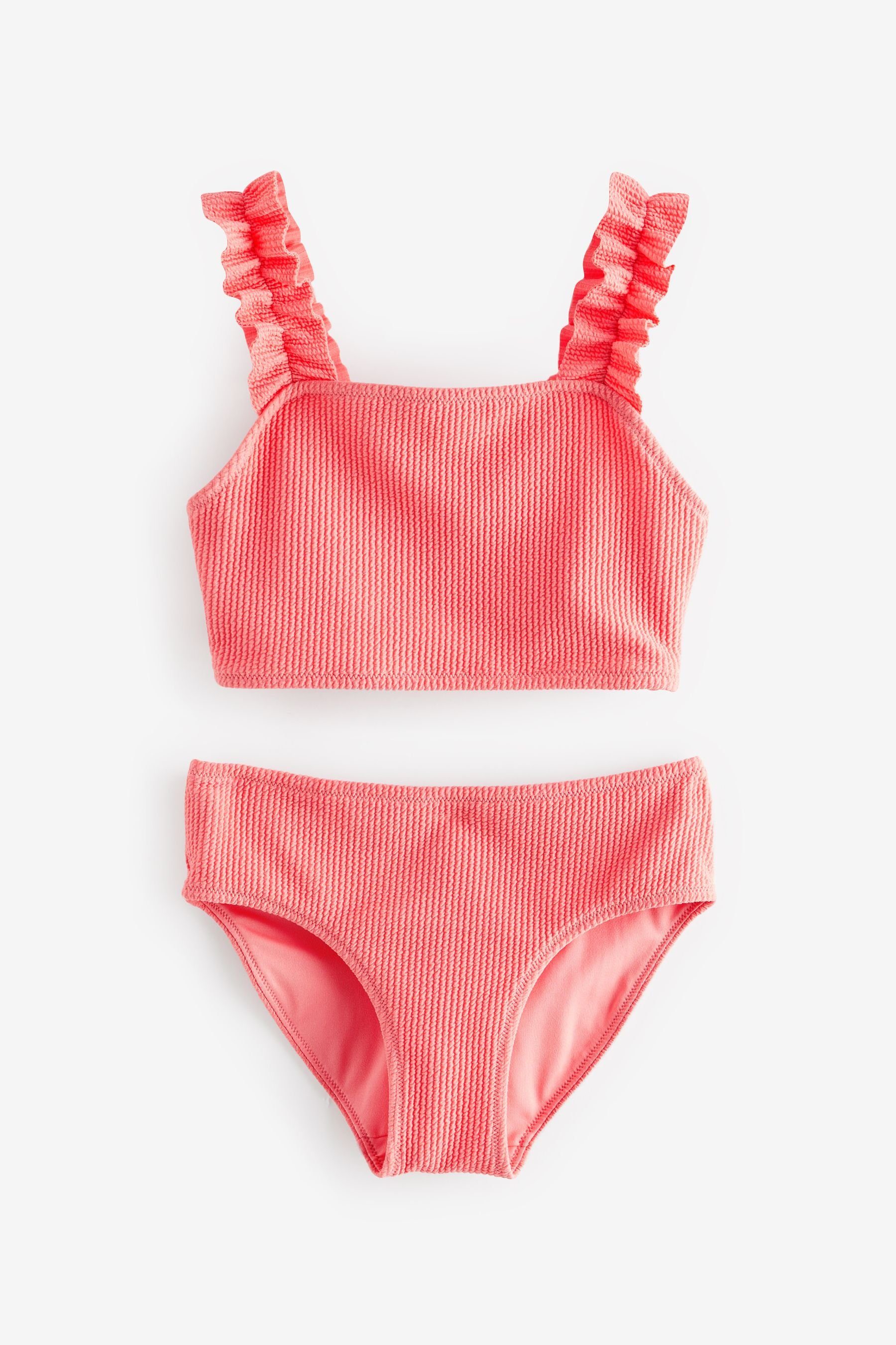 Next Bustier-Bikini Bikini mit Raffträgern (2-St)