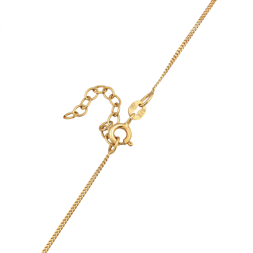 Elli Elli Collier Femmes Choker Solitaire Pendentif Simple avec Synth. Opale en argent collier