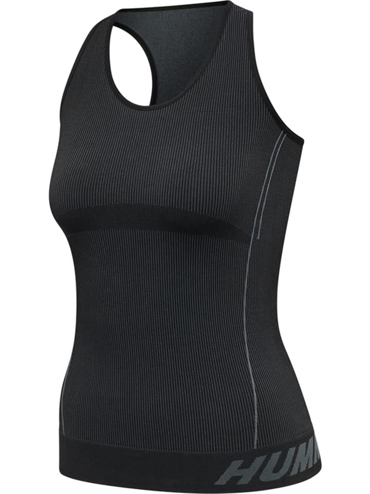 Hummel Hummel T-Shirt Hmlte Christel Multisport Damen in BLACK/ASPHALT MELANGE günstig kaufen