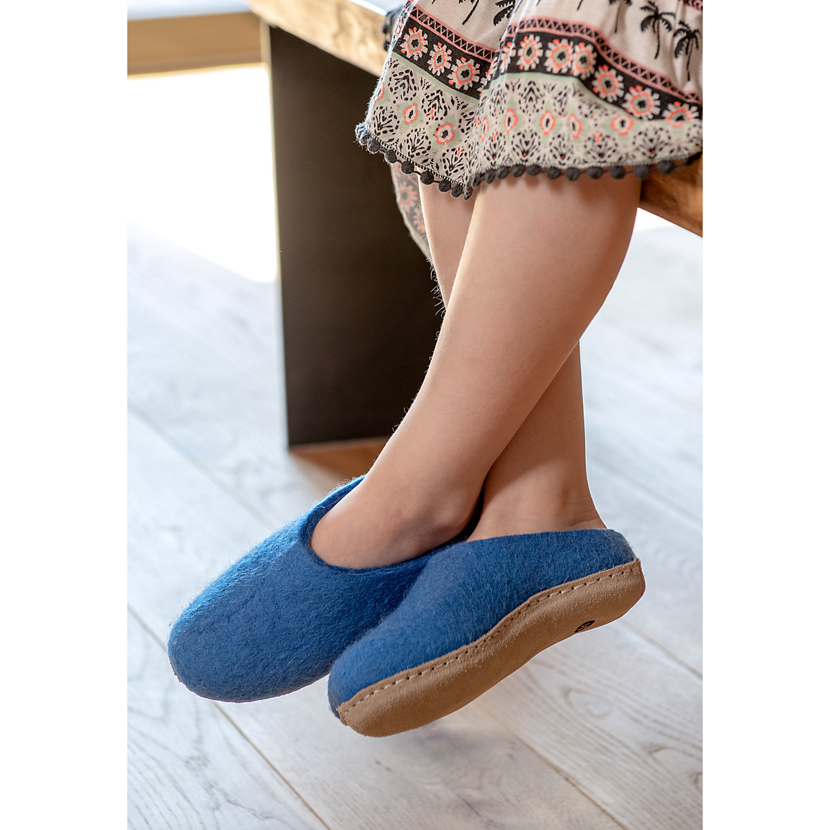 Filz Hausschuhe - Jungen Filzpantoffel