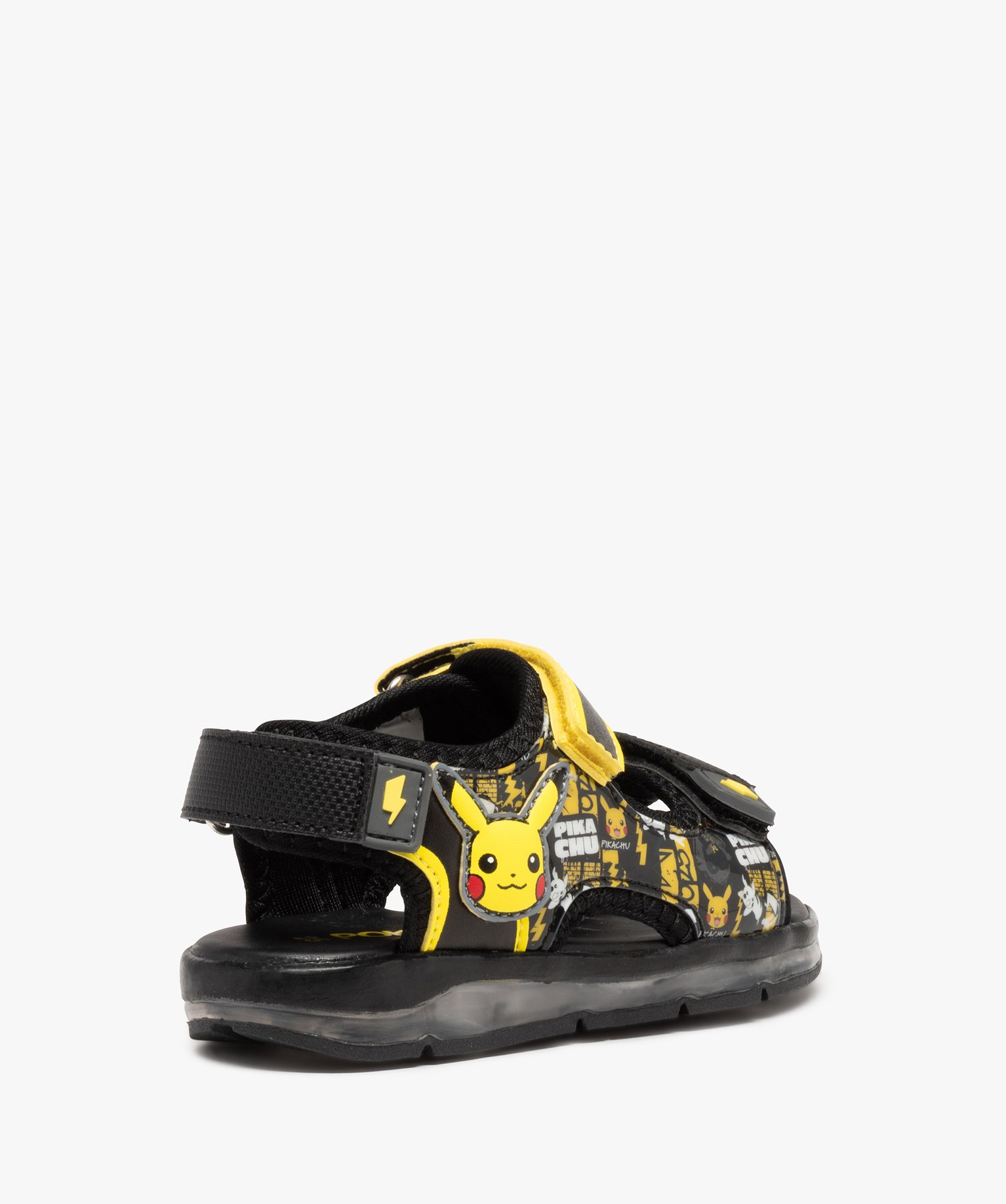 Sandales Garçon sport à scratchs - Pokemon noir | GEMO