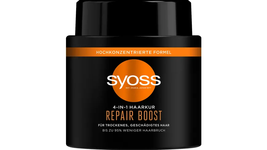 syoss 4-in-1 Haarkur Repair Boost 500ml 500 ml