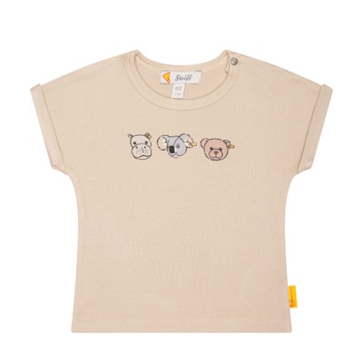 T-Shirt kurzarm, braun für Jungs