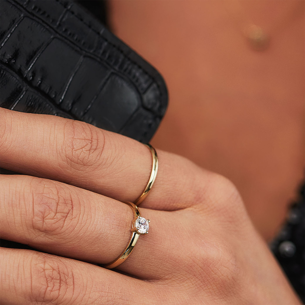 Isabel Bernard Asterope Bague - Or 585 / Or 14 carats Bague