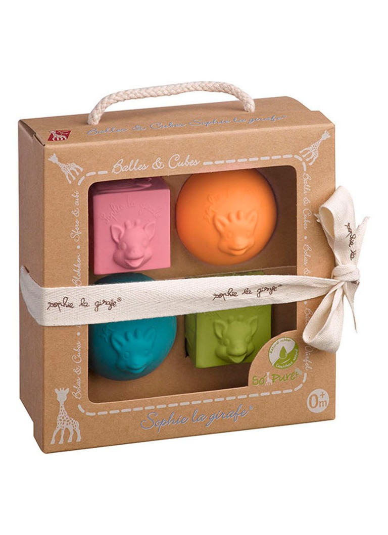 Girafa Sophie So'Pure, set de 4