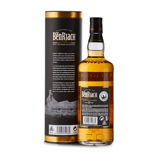 BenRiach Curiositas 10 ans 46%