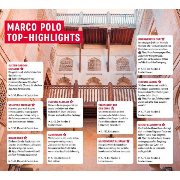 MARCO POLO REISEFÜHRER OMAN - Reiseführer