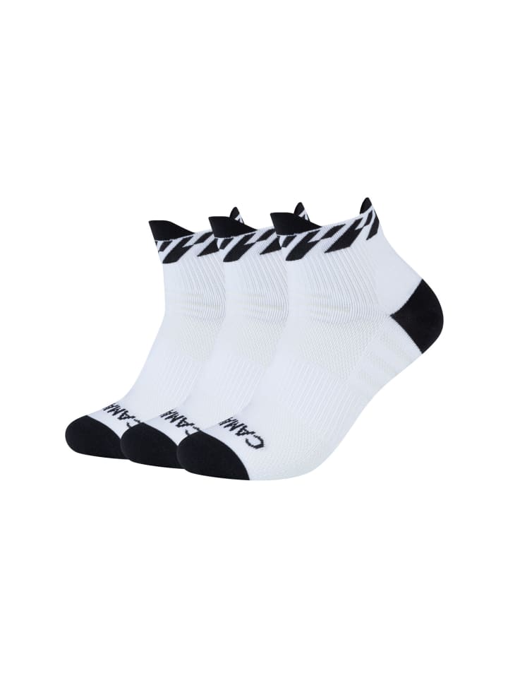 camano Sport-Kurzsocke performance training light 3er Pack function in Weiß mix günstig kaufen
