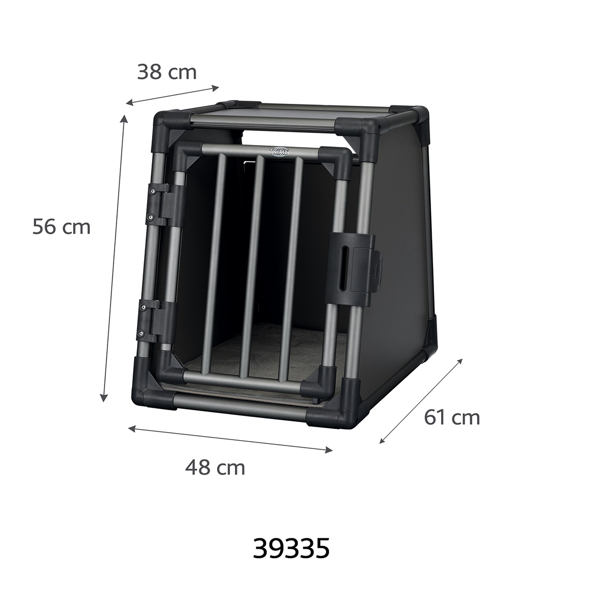 Trixie Transportbox Aluminium graphit Alubox kaufen bei ZooRoyal