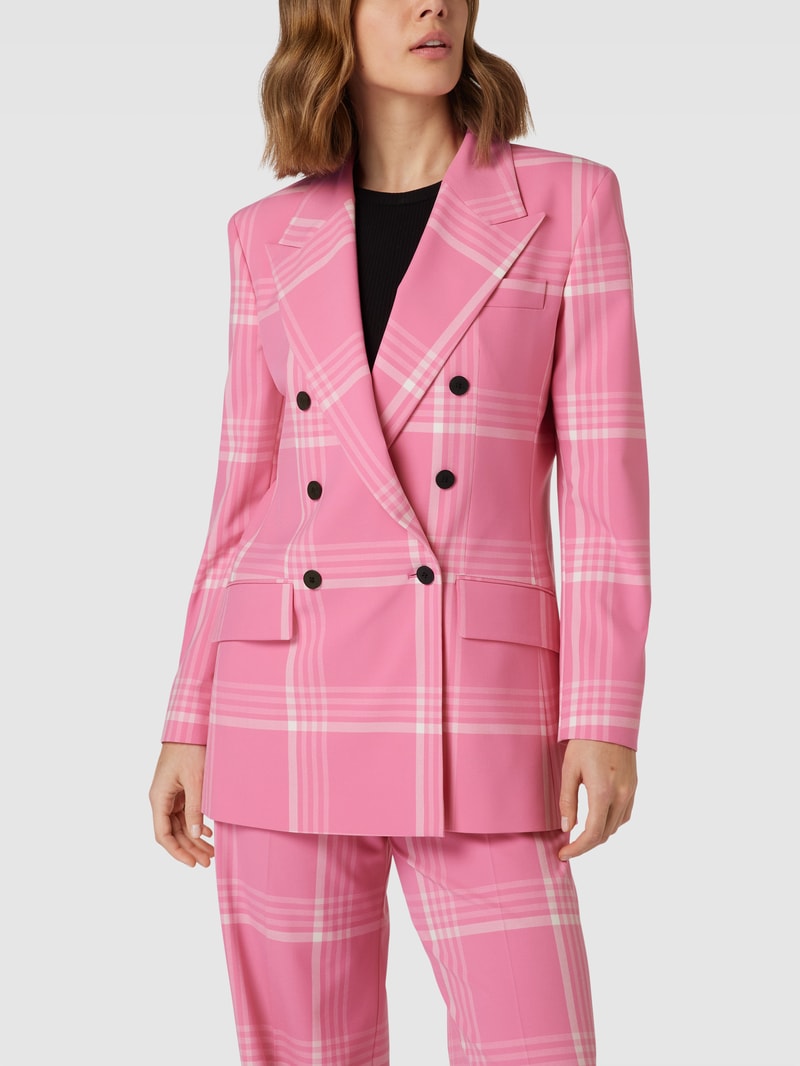 Blazer mit Allover-Muster Modell 'Amalisa' in pink