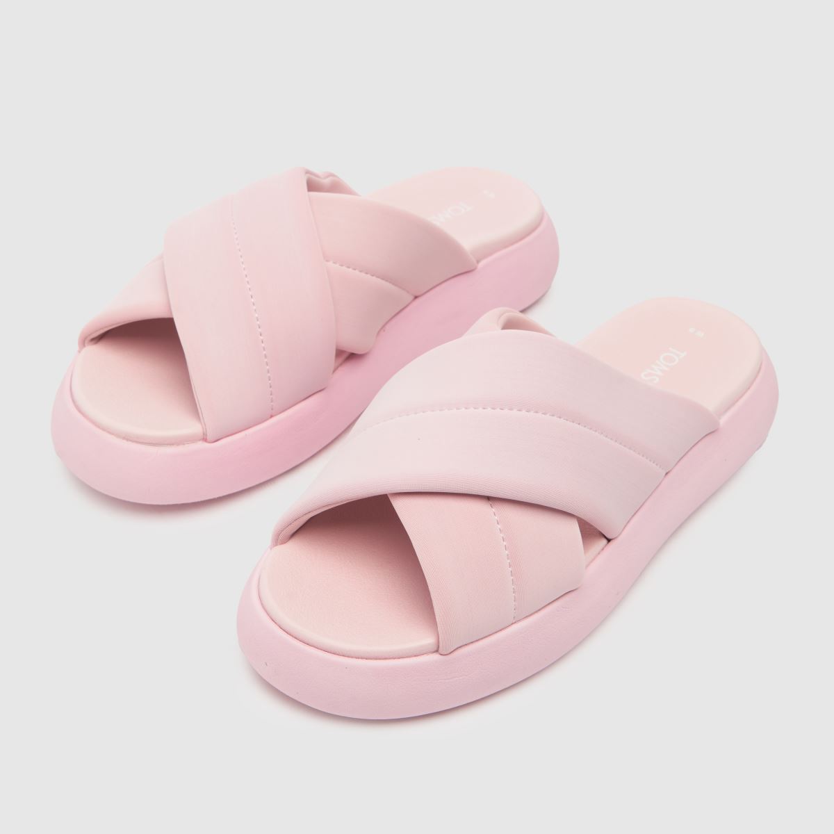TOMS alpagarta mallow crossover szandál lila színben