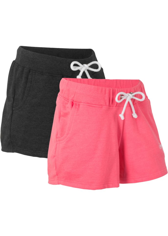 Sweat-Shorts (2er Pack), kurz