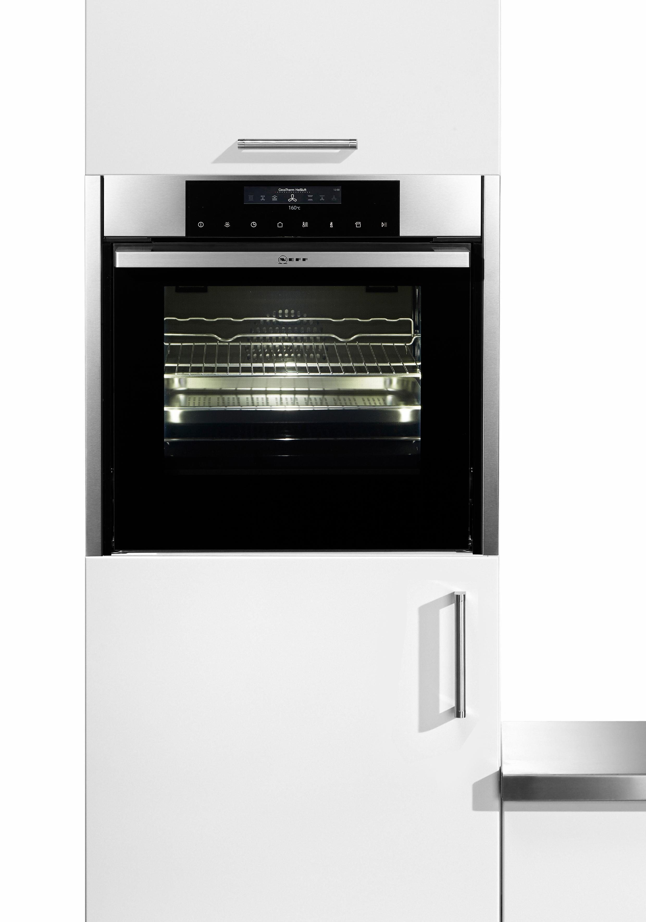 NEFF Dampfbackofen N 90 B46FT64N0, mit Teleskopauszug nachrüstbar, easyClean, Slide&Hide®