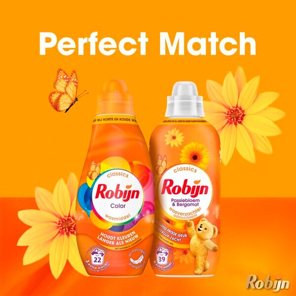 Robijn Color Perfect Match 5, 144 mosásból álló csomag